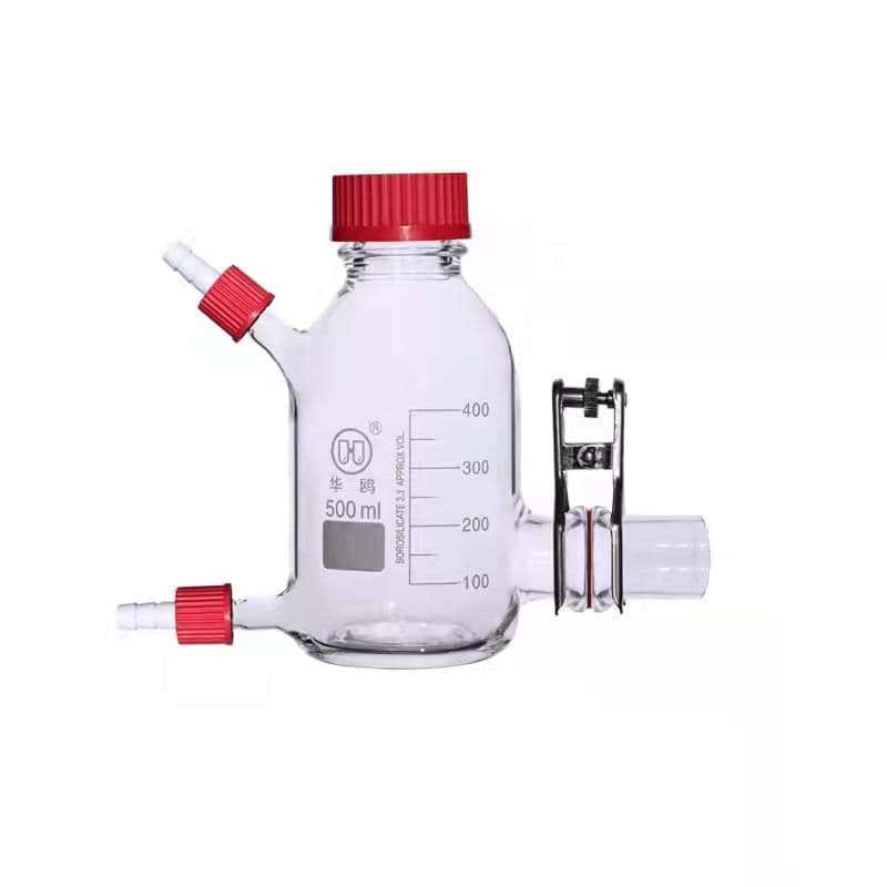 Single chamber H-cell membrane reactor for microbial fuel cell (MFC), capacity 100 to 1000 ml