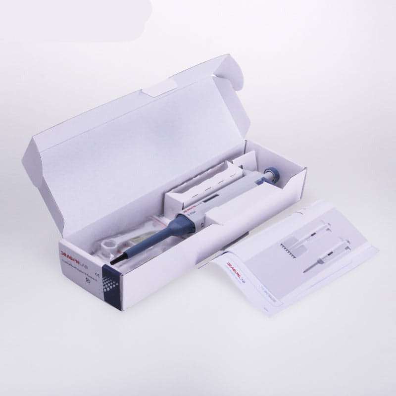 Single-channel microlitre pipette