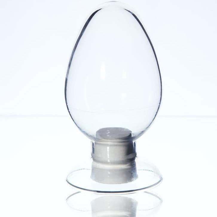 Specimen jar, clear glass, 125 ml to 250 ml