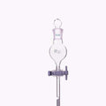Spherical separating funnel with PTFE stopcock, capacity 60 ml to 3.000 ml