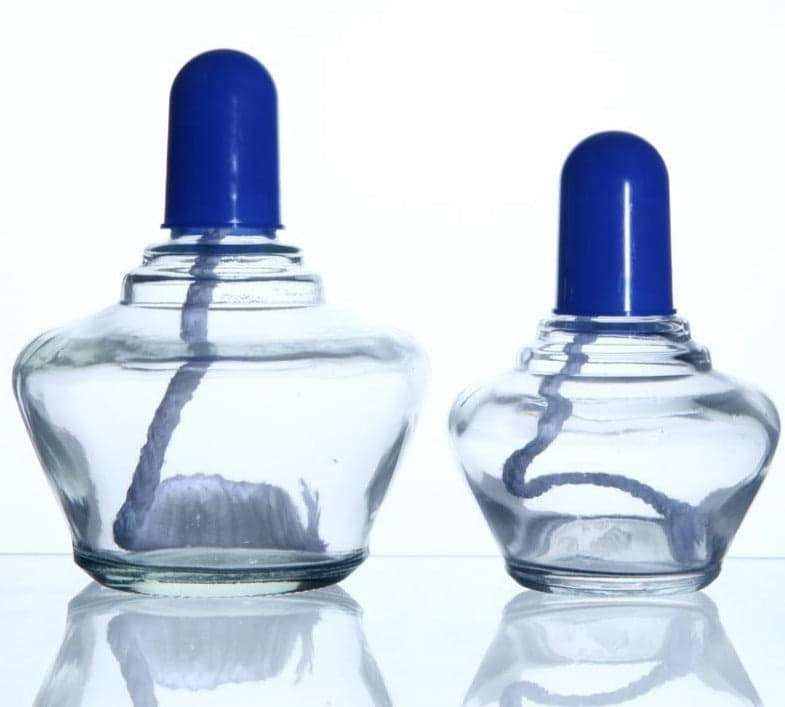 Spirits burner, clear glass, 150 ml to 250 ml
