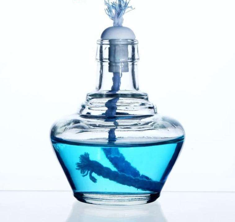 Spirits burner, clear glass, 150 ml to 250 ml
