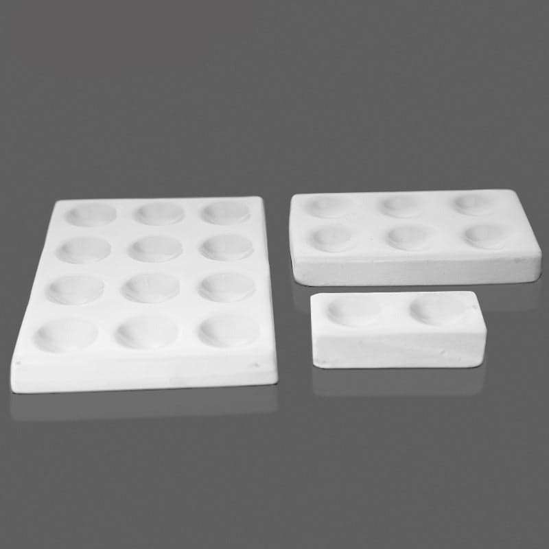 Spot test plate, Number of trays 2 to 12