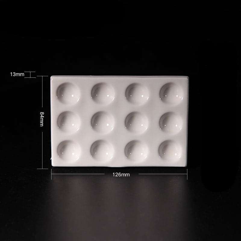 Spot test plate, Number of trays 2 to 12