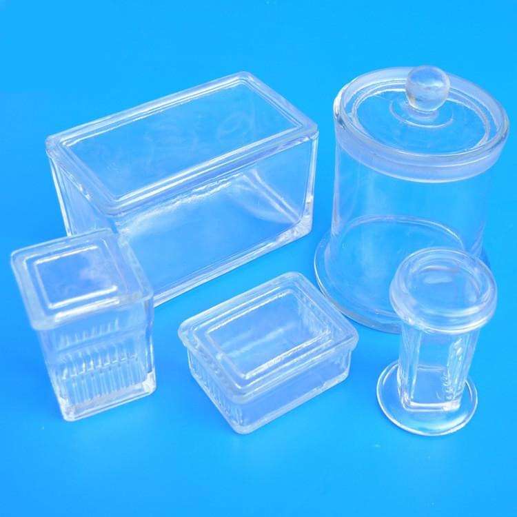 Staining jar with cover