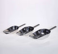 Stainless steel hand scoop