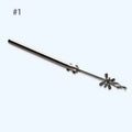 Stand clamp for thermometer
