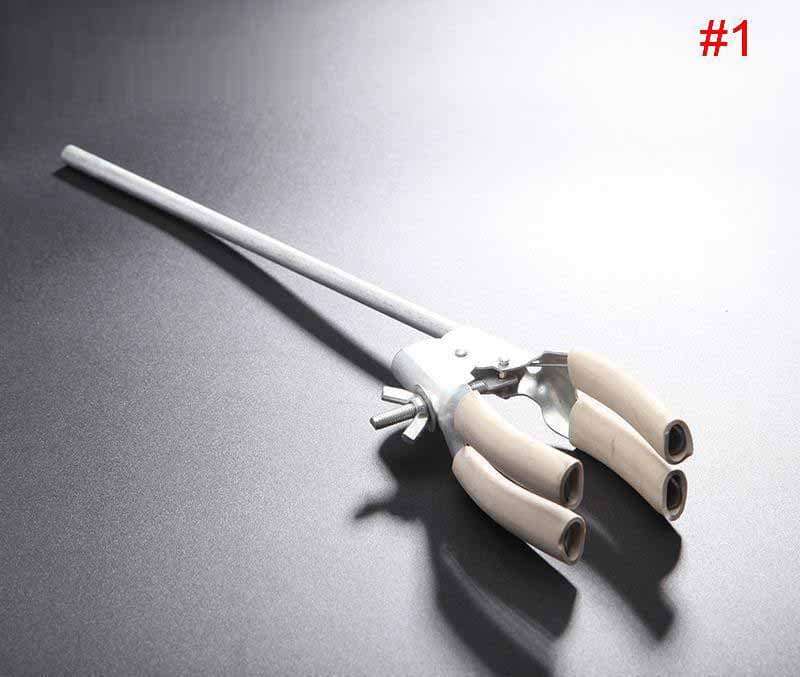 Stand clamp with 4 fingers for condenser