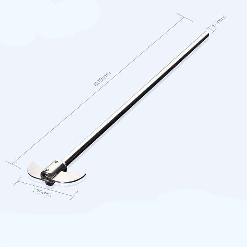 Stirring blades Propeller, 2-winged, length 300 to 700 mm