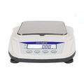 Table balance with stainless steel weighing plate,range 300 to 2.000 g, readability 0.01 g