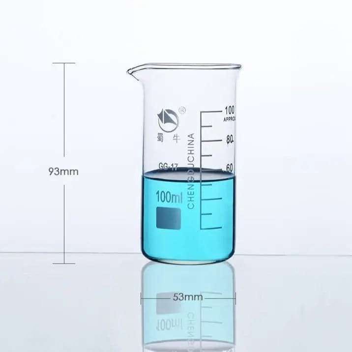 Tall beaker, 50 ml to 2.000 ml