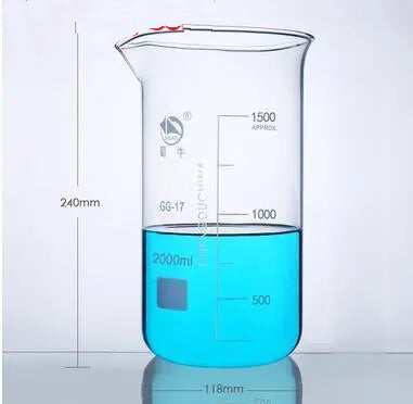 Tall beaker, 50 ml to 2.000 ml