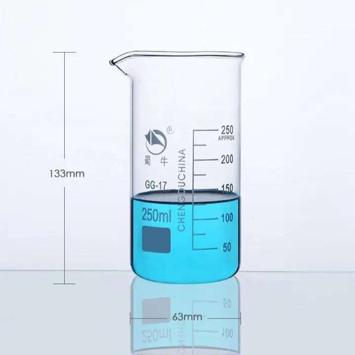 Tall beaker, 50 ml to 2.000 ml