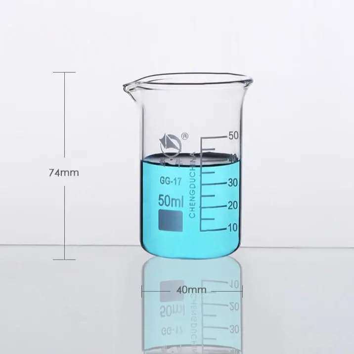 Tall beaker, 50 ml to 2.000 ml