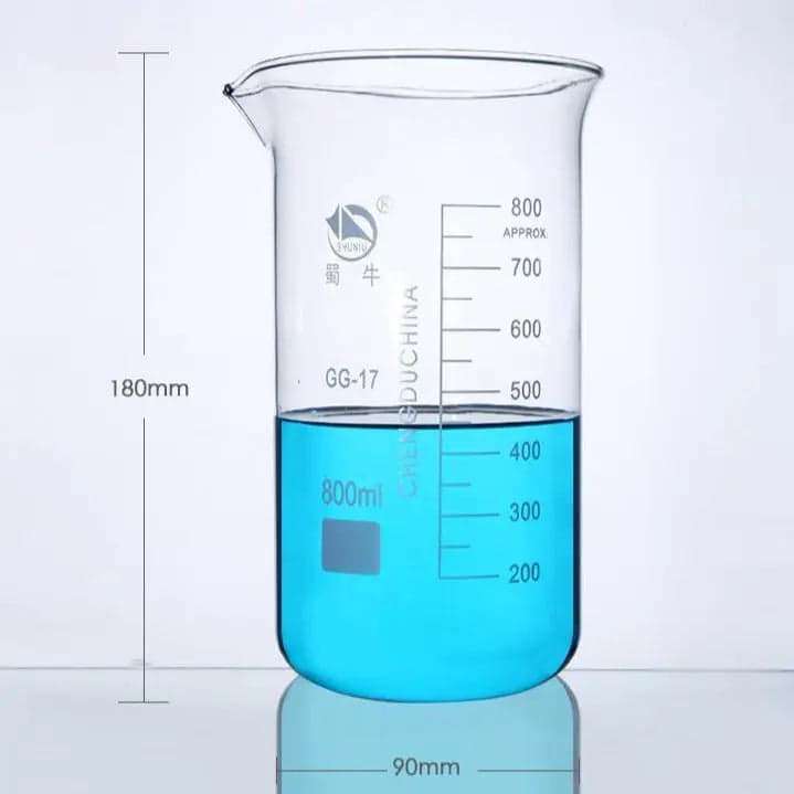 Tall beaker, 50 ml to 2.000 ml