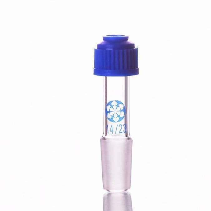 Thermometer adapter with joint