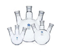 Three-Necked Round-Bottom Flask, Bevelled Side Necks, 50 ml to 20.000 ml