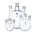 Three-necked round-bottom flask, parallel side necks, 50 ml to 20.000 ml
