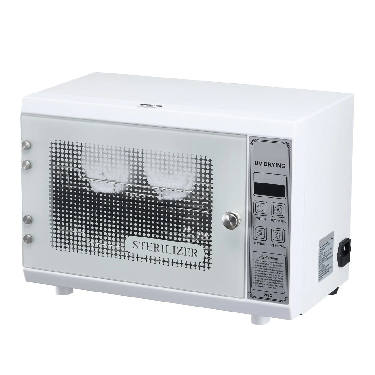 Nail Tool Cleaning Machine, 12L Large Capacity, Tool Cabinet Cleaner Box