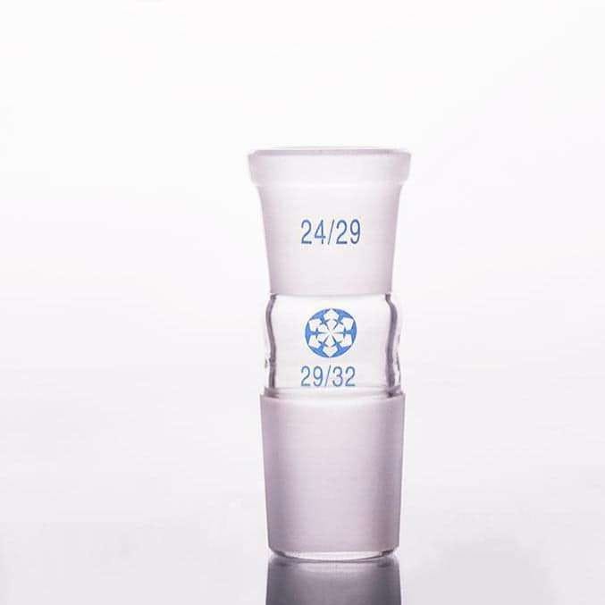 Transition adapter, enlarging, standard joint socket to standard joint cone