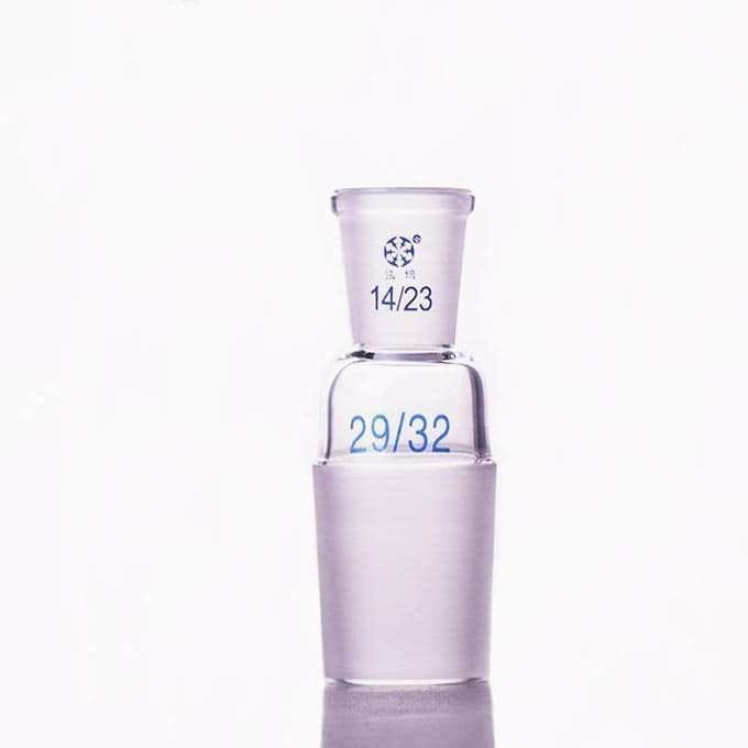 Transition adapter, enlarging, standard joint socket to standard joint cone