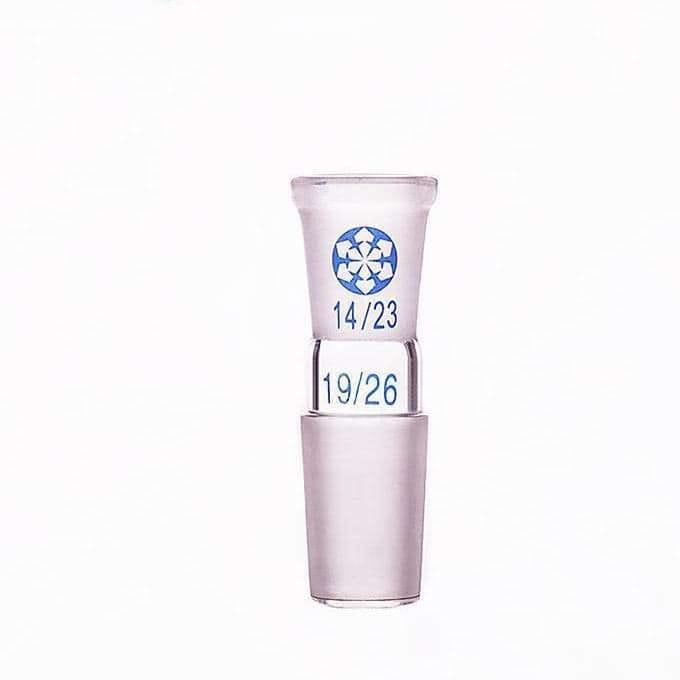 Transition adapter, enlarging, standard joint socket to standard joint cone