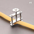 Tube Clamp acc. to Hoffmann, Made of Stainless Steel, Steel Galvanised, and Brass