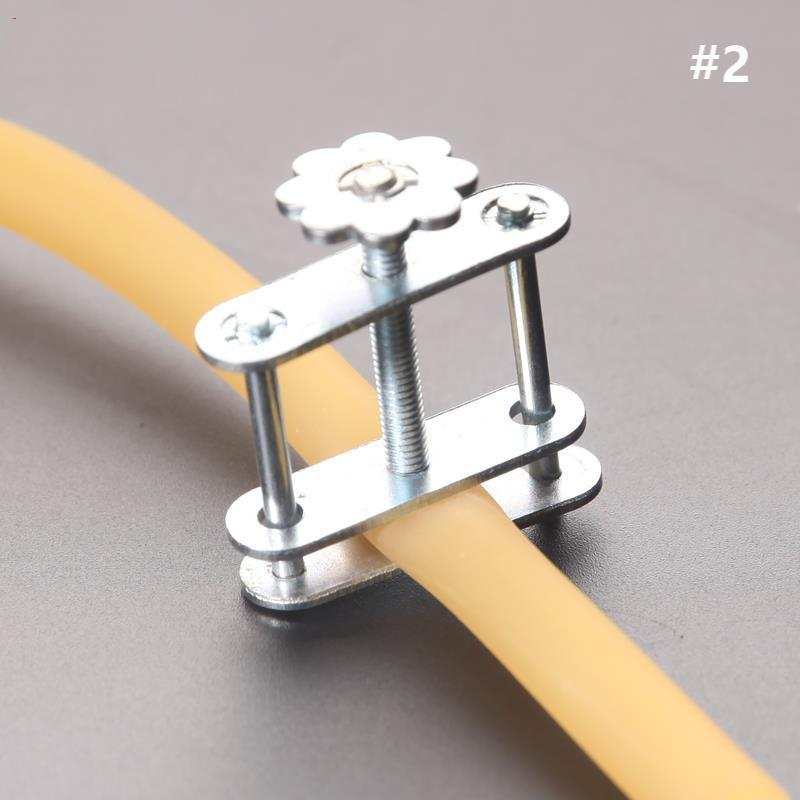 Tube Clamp acc. to Hoffmann, Made of Stainless Steel, Steel Galvanised, and Brass