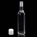 UV quartz cuvettes with PTFE screw cap, 4 clear windows