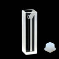 UV quartz micro cuvette with PTFE lid, lightpath 10 mm, 2 clear windows