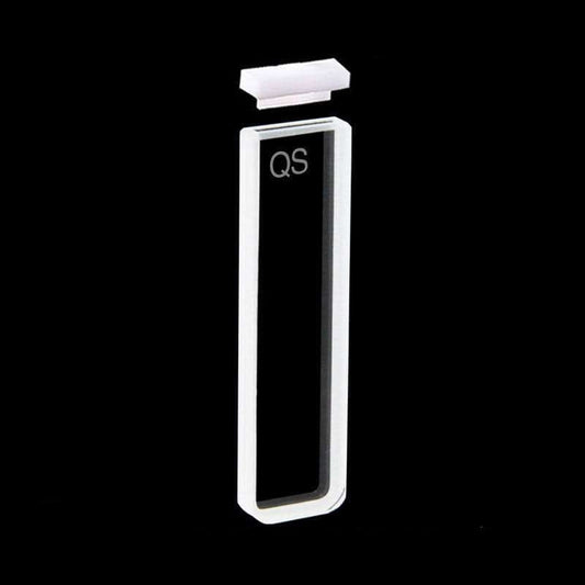 UV quartz micro cuvettes with PTFE lid, 2 clear windows