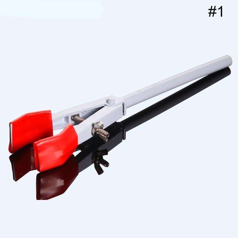 Universal stand clamp with 2 fingers