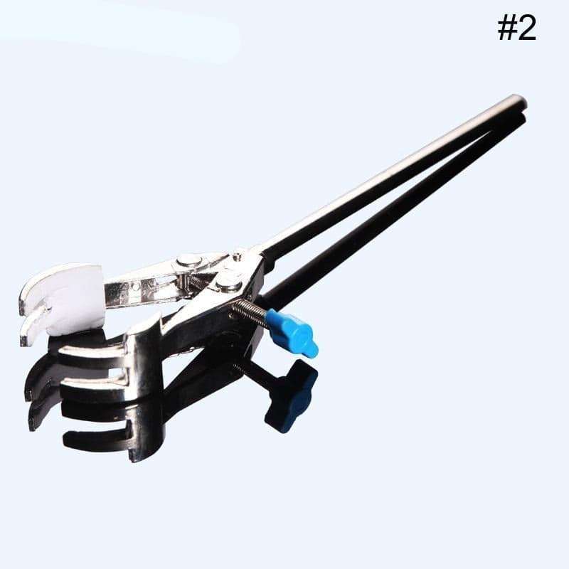Universal stand clamp with 4-finger jaws
