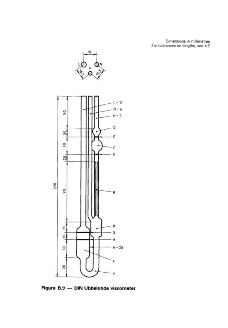 Viscometer acc. to Ubbelohde, DIN 51562