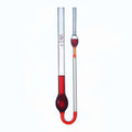 Viscometer acc. to W. Ostwald, capillary diameter 0.4 to 1.0 mm