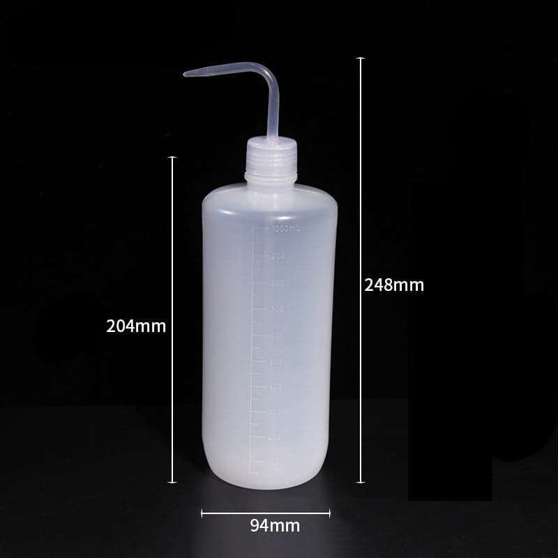 Plastic PE Wash Bottles, Capacity 150 ml to 1,000 ml