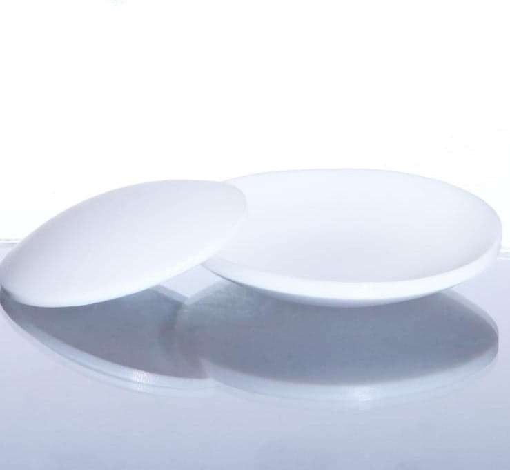 PTFE Watch Glasses, diameter 50 mm to 150 mm
