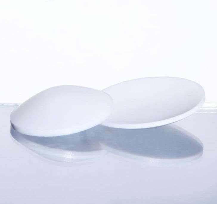 PTFE Watch Glasses, diameter 50 mm to 150 mm