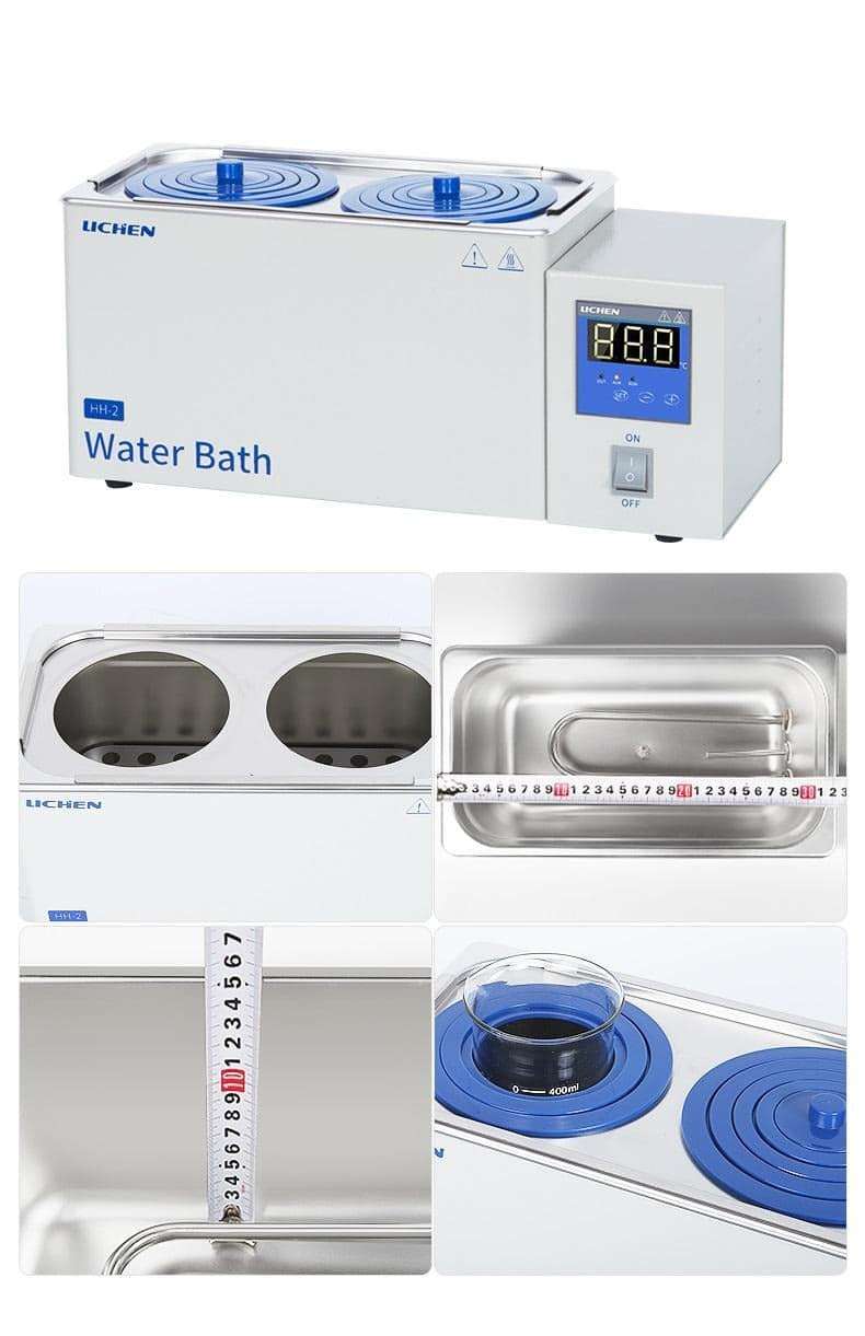 Water Bath with Concentric Rings Flat Cover, Openings 1 to 8