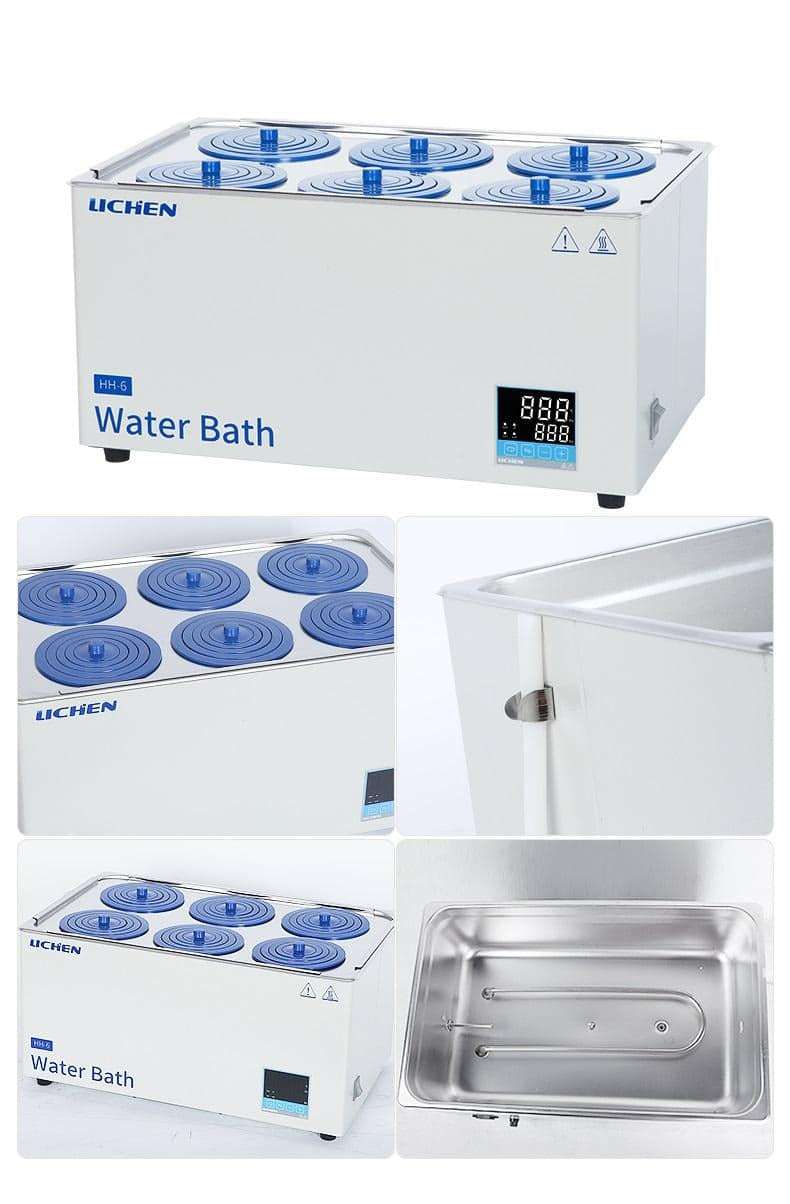Water Bath with Concentric Rings Flat Cover, Openings 1 to 8