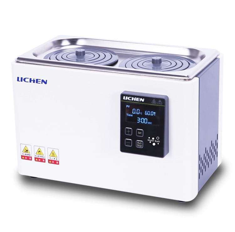 Water Bath with Magnetic Stirrer and Concentric Rings Flat Cover, Openings 2 to 6