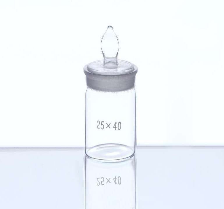 Weighing bottles, tall
