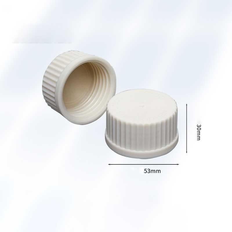 PBT GL45 Screw Solid Cap, Chemical-Resistant