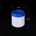 Wide-neck jar, plastic HDPE, capacity 250 ml to 1.000 ml