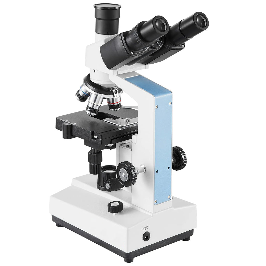 40X-5000X Magnification Trinocular Compound Lab Microscope