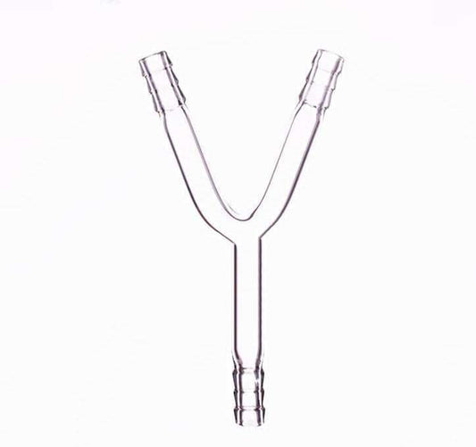 Y-shaped hose connector, diameter 8 to 12 mm