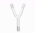 Y-shaped hose connector, diameter 8 to 12 mm