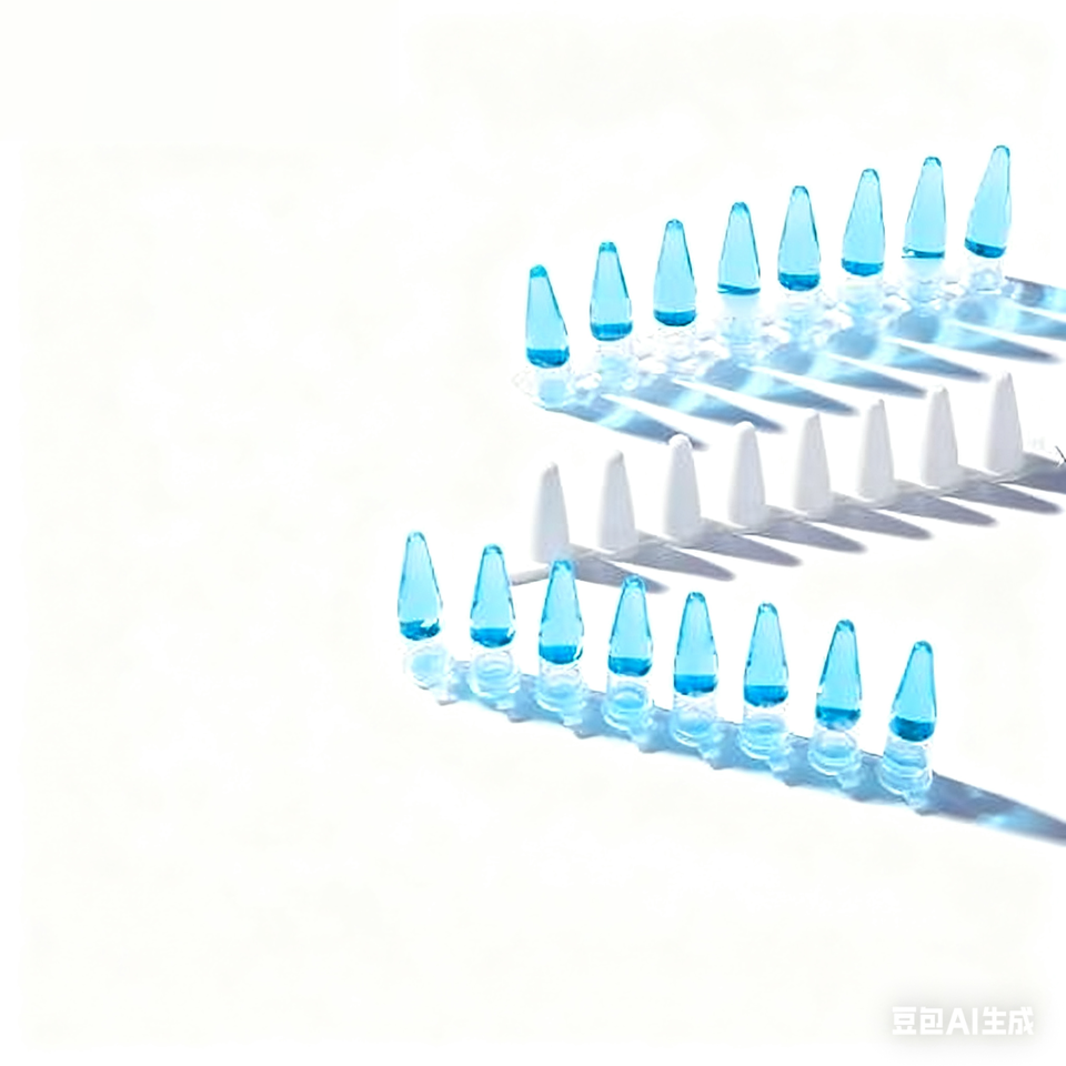 Biotech 0.2ml Transparent PCR Tube Biological Lab Supplies 8 Strips Per Tube Free Samp...