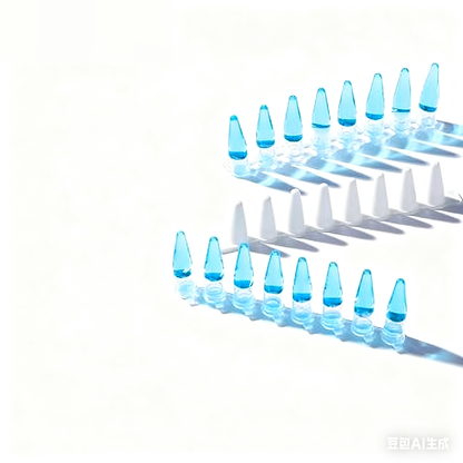 Biotech 0.2ml Transparent PCR Tube Biological Lab Supplies 8 Strips Per Tube Free Samp...