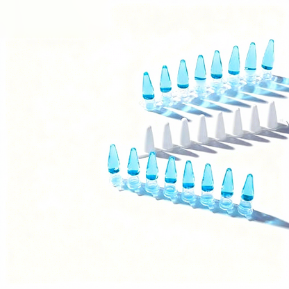 Laboratory 0.1ml 0.2ml Disposable PP PCR 8 Strips Sterilized Tube
